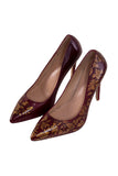 Sylvia Ox Blood and Gold