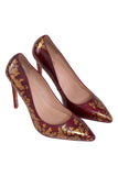 Sylvia Ox Blood and Gold